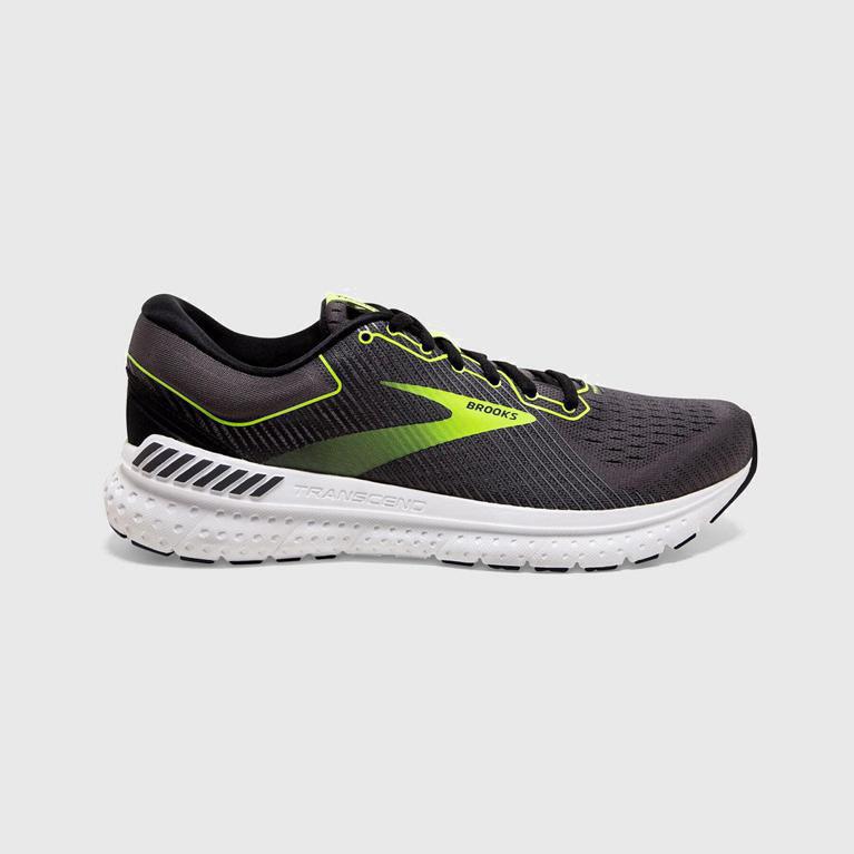 Brooks Transcend 7 Israel - Men's Road Running Shoes - Grey (56937-IDKS)